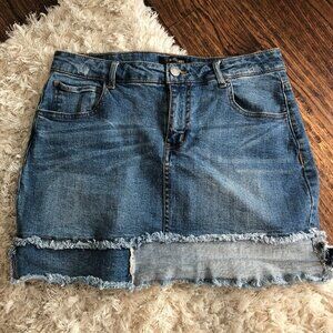 Blacklabel Geometric Denim Skirt